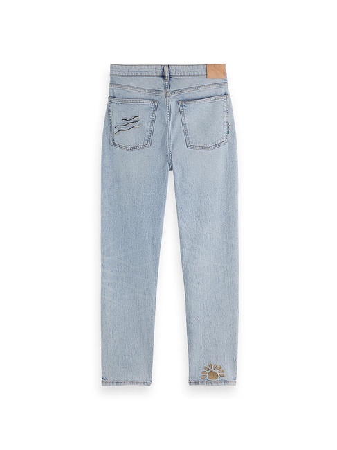 Фото ракурс 6 - Жіночі сині джинси SCOTCH & SODA артикул ULM00569S V434 SS2025