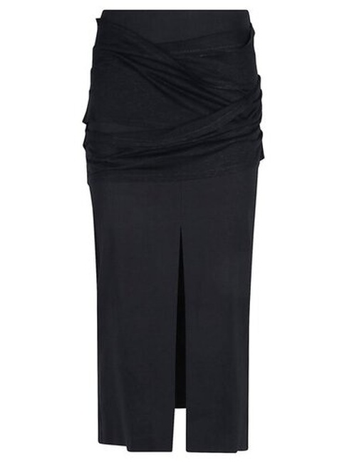 Жіноча чорна спiдниця Pinko артикул 104835-A2GF Z99 SS2025 Фото ракурс 1 - Жіноча чорна спiдниця Pinko артикул 104835-A2GF Z99 SS2025