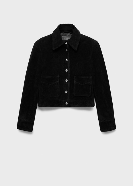 Женский черный жакет Mango артикул 17045788 99 1 season Фото ракурс 4 - Женский черный жакет Mango артикул 17045788 99 1 season