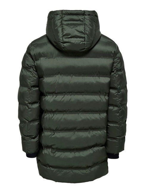 Мужская хаки куртка ONLY & SONS артикул 22034838 Rosin FW2025 Фото ракурс 2 - Мужская хаки куртка ONLY & SONS артикул 22034838 Rosin FW2025