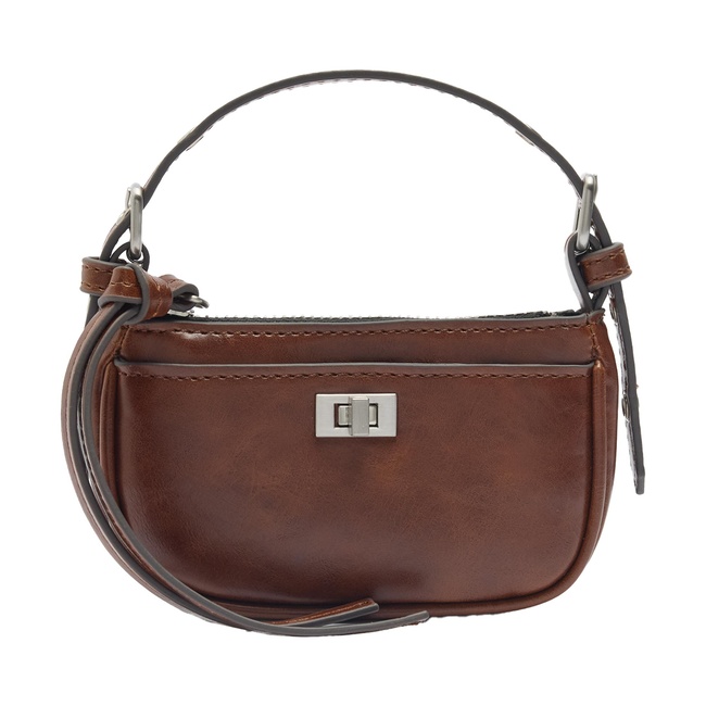 Женский коричневый брелок Parfois артикул 238574 _BN FW2025 Фото ракурс 1 - Женский коричневый брелок Parfois артикул 238574 _BN FW2025