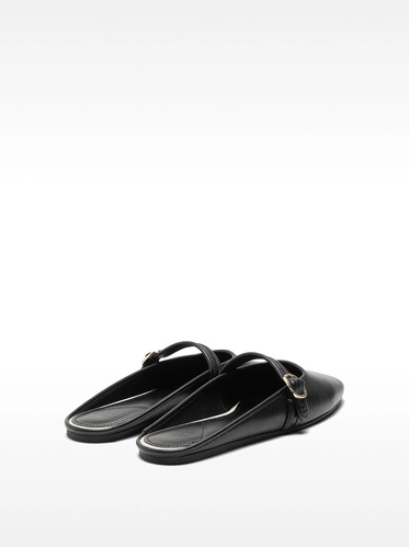 Фото ракурс 2 - Жіночі чорні туфлі Parfois артикул 237583 _BK FW2025