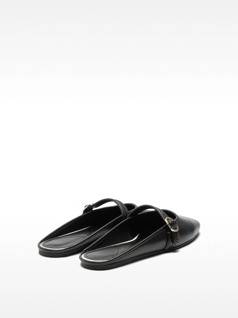 Фото ракурс 2 - Жіночі чорні туфлі Parfois артикул 237583 _BK FW2025