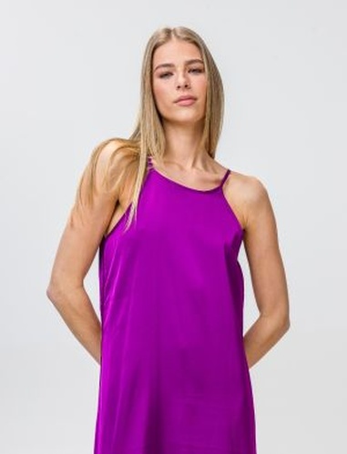Фото ракурс 2 - Женское фиолетовое платье Piazza Italia артикул 18820 PURPLE SS2024