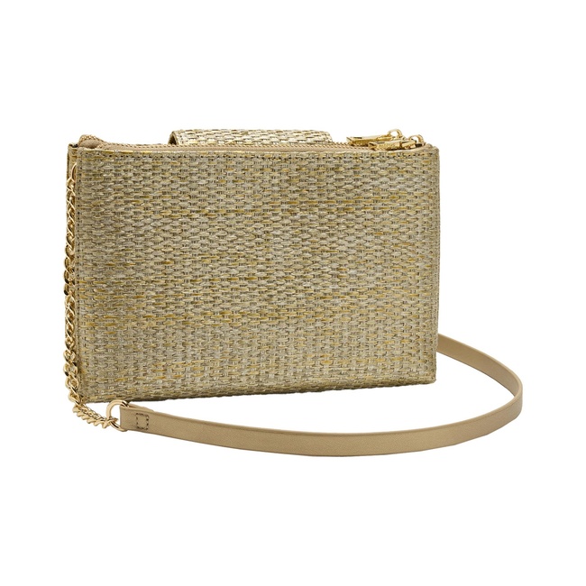 Жіноча золота сумка Parfois артикул 232141 _GD FW2025 Фото ракурс 4 - Жіноча золота сумка Parfois артикул 232141 _GD FW2025