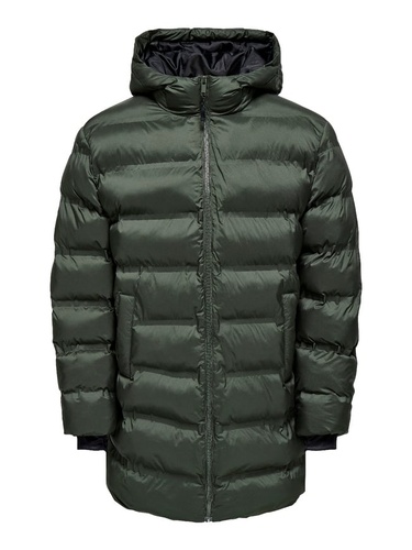 Фото ракурс 1 - Мужская хаки куртка ONLY & SONS артикул 22034838 Rosin FW2025