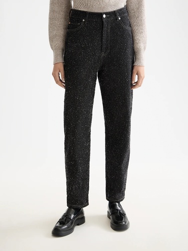 Фото ракурс 1 - Жіночі чорні джинси SCOTCH & SODA артикул ULM00843B U020 FW2025