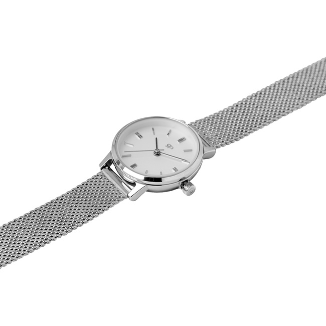 Фото ракурс 2 - Женские серебряные часы Parfois артикул 221047 _SV FW2024