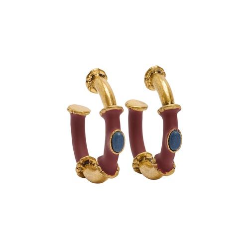 Фото ракурс 1 - Женские разноцветные серьги Parfois артикул 240947 _HM FW2025