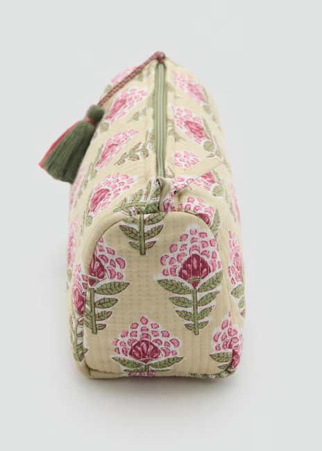 Фото ракурс 3 - Женская разноцветная косметичка Mango артикул 17041198 42 1 season