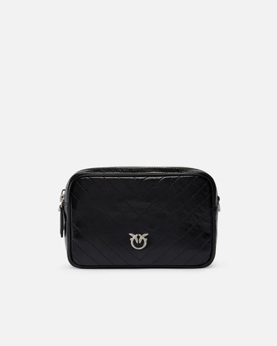 Фото ракурс 1 - Женская черная сумка Pinko артикул 104336-A2JC Z99E FW2025