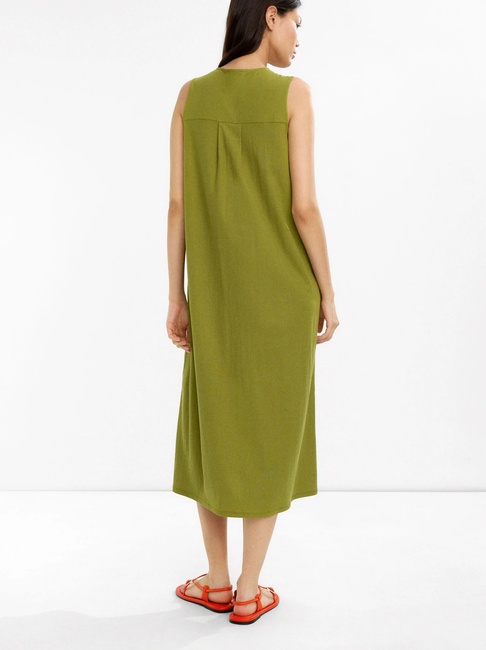 Женское зеленое платье Parfois артикул 234905 _OL FW2025 Фото ракурс 2 - Женское зеленое платье Parfois артикул 234905 _OL FW2025