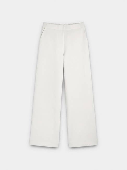 Жіночі білі штани Parfois артикул 238308 _WT FW2025 Фото ракурс 5 - Жіночі білі штани Parfois артикул 238308 _WT FW2025