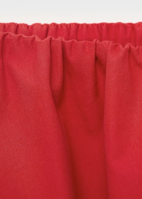 Фото ракурс 6 - Жіночі червоні шорти Mango артикул 17031274 70 1 season