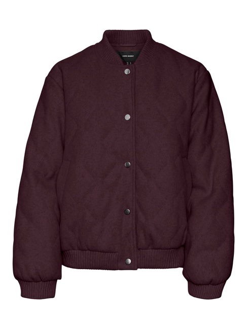 Фото ракурс 3 - Жіноча бордова куртка Vero Moda артикул 10315192 Winetasting FW2025