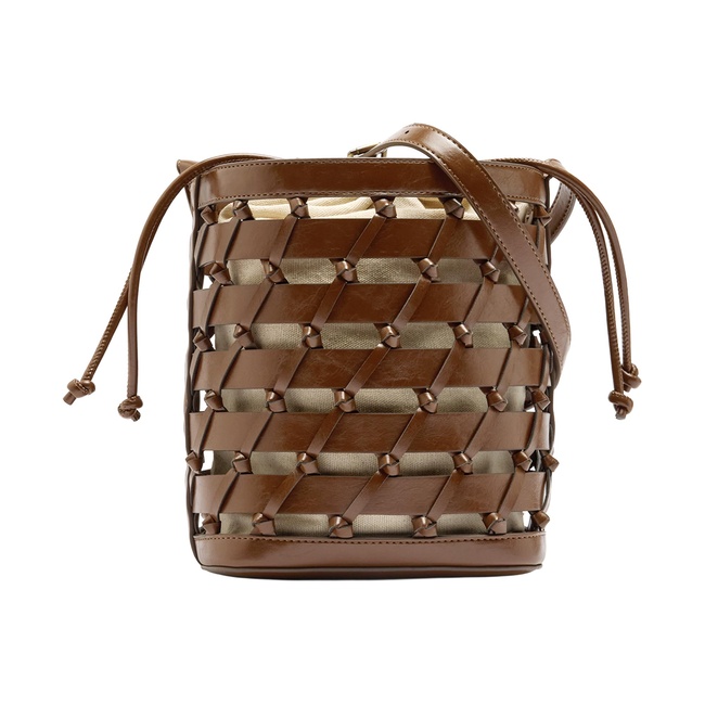 Фото ракурс 1 - Женская коричневая сумка Parfois артикул 234844 _BN FW2025