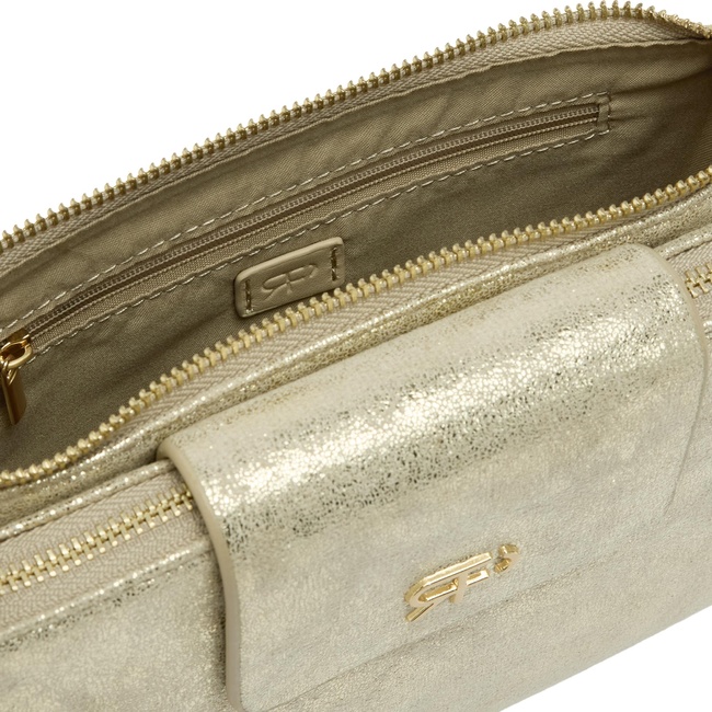 Жіноча золота сумка Parfois артикул 240542 _GD FW2025 Фото ракурс 4 - Жіноча золота сумка Parfois артикул 240542 _GD FW2025
