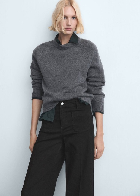 Жіночі чорні джинси Mango артикул 27021202 TN 2 season Фото ракурс 4 - Жіночі чорні джинси Mango артикул 27021202 TN 2 season