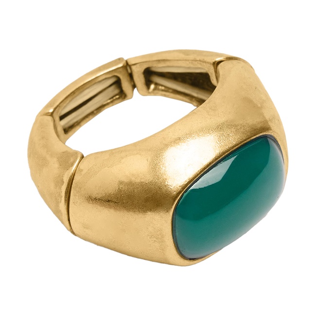 Женское золотое кольцо Parfois артикул 238723 _GD FW2025 Фото ракурс 3 - Женское золотое кольцо Parfois артикул 238723 _GD FW2025