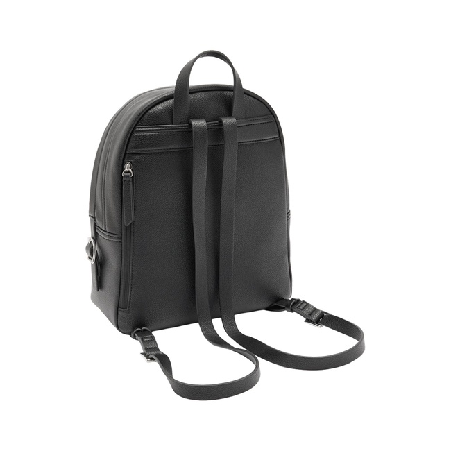 Женский черный рюкзак Parfois артикул 240198 _BK FW2025 Фото ракурс 3 - Женский черный рюкзак Parfois артикул 240198 _BK FW2025