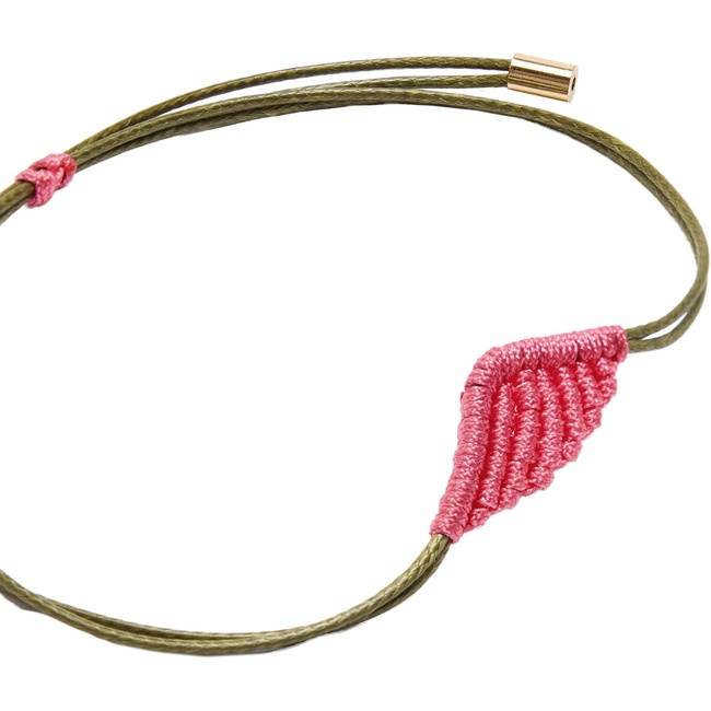 Жіночий зелений браслет Parfois артикул 234974 _HM FW2025 Фото ракурс 2 - Жіночий зелений браслет Parfois артикул 234974 _HM FW2025