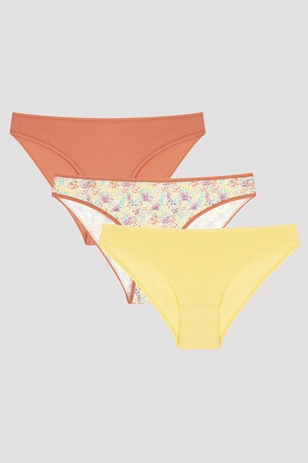 Женские желто-оранжевые трусы Penti артикул PLK2HJ0023IY MIX 23FW Фото ракурс 1 - Женские желто-оранжевые трусы Penti артикул PLK2HJ0023IY MIX 23FW