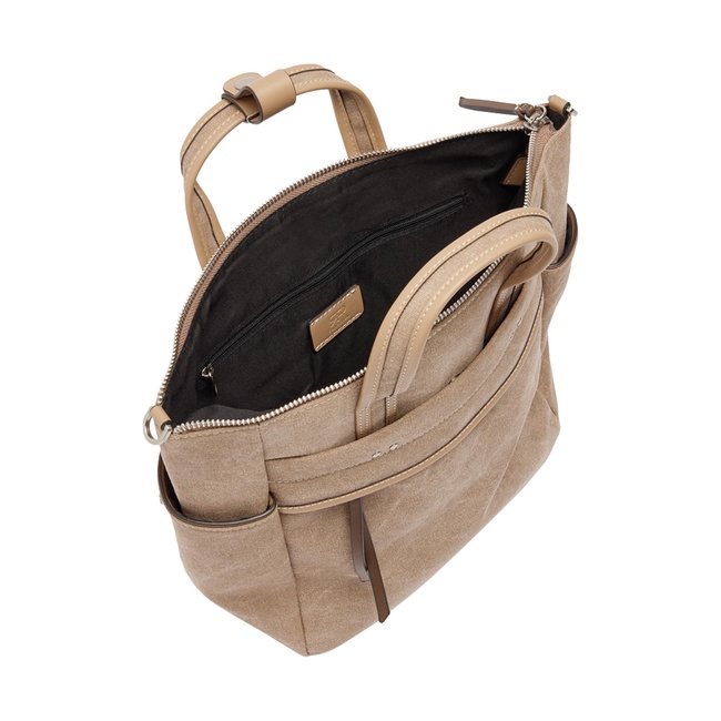 Фото ракурс 4 - Женский коричневый рюкзак Parfois артикул 234000 _CA FW2025