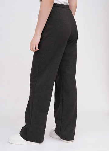 Фото ракурс 2 - Жіночі сірі брюки EQUILIBRI артикул W466 013 002 Grey FW2025