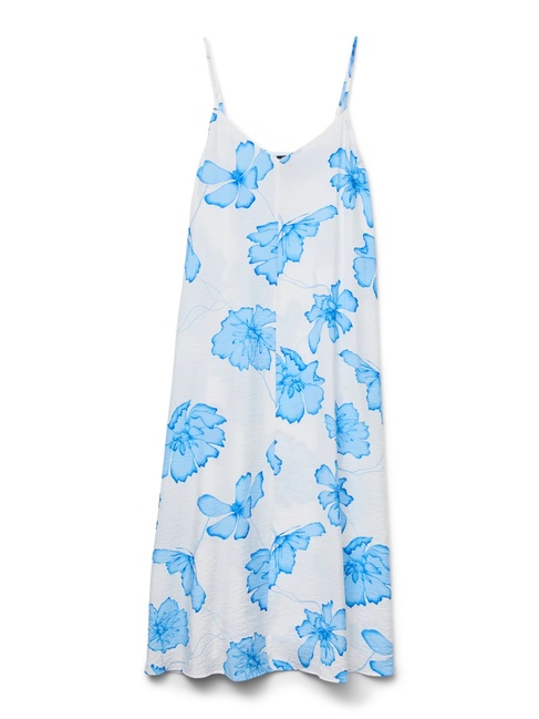 Жіноча біла сукня Vero Moda артикул 10303398 snow white SS2025 Фото ракурс 1 - Жіноча біла сукня Vero Moda артикул 10303398 snow white SS2025