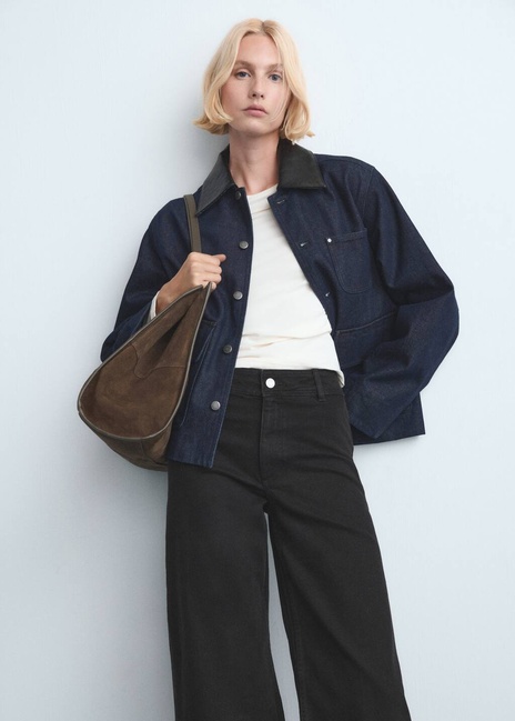 Фото ракурс 4 - Женские черные джинсы Mango артикул 27011206 TN 2 season