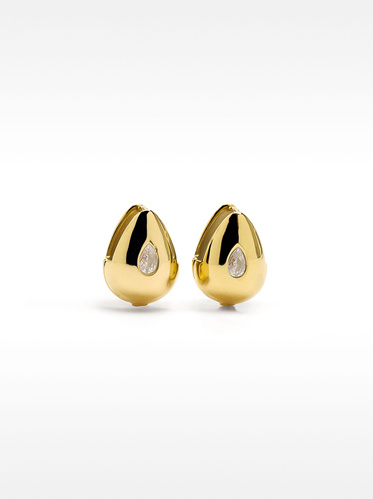 Фото ракурс 1 - Жіночі золоті сережки Parfois артикул 228127 _GD FW2025