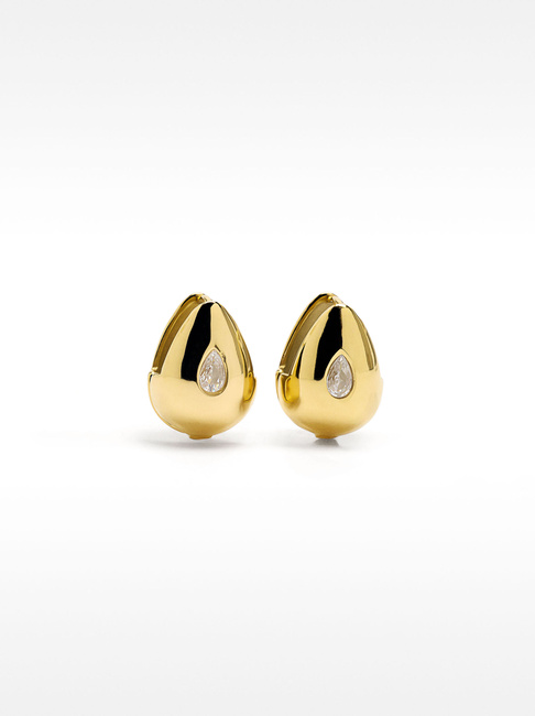 Фото ракурс 1 - Жіночі золоті сережки Parfois артикул 228127 _GD FW2025