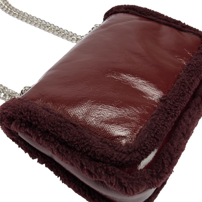 Фото ракурс 3 - Жіноча бордова сумка Parfois артикул 241992 _BU SS2026
