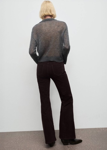 Фото ракурс 2 - Жіночі коричневі джинси Mango артикул 17027782 32 1 season