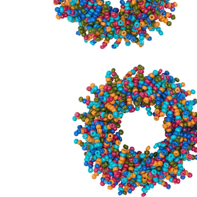 Женские разноцветные серьги Parfois артикул 235048 _BM FW2025 Фото ракурс 2 - Женские разноцветные серьги Parfois артикул 235048 _BM FW2025