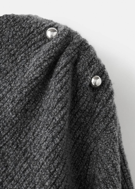 Фото ракурс 5 - Женский серый джемпер Mango артикул 17009116 94 1 season