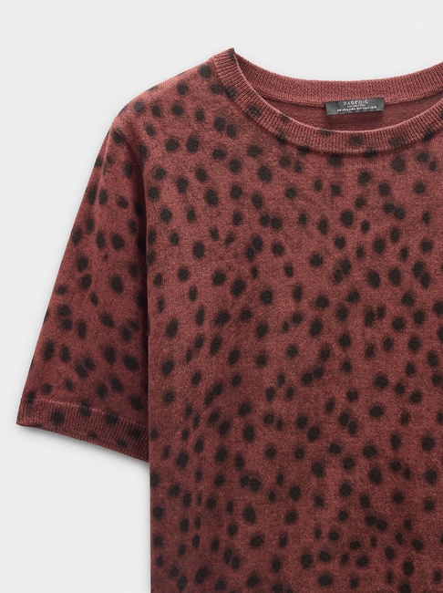 Жіночий бордовий светр Parfois артикул 238438 _BU FW2025 Фото ракурс 5 - Жіночий бордовий светр Parfois артикул 238438 _BU FW2025