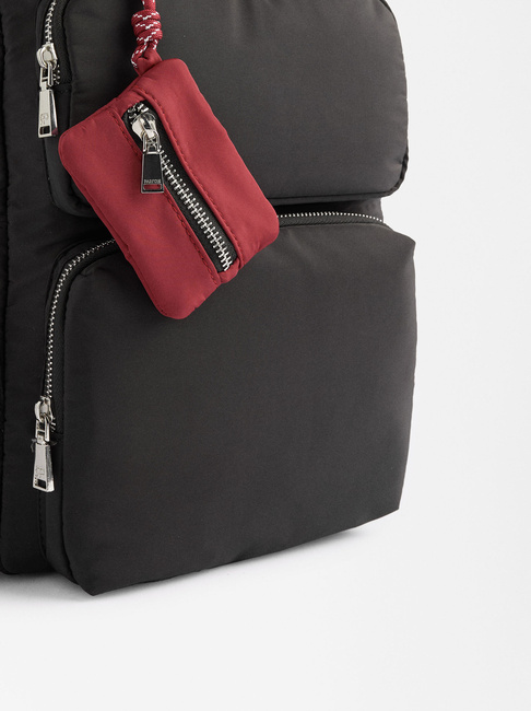 Фото ракурс 3 - Жіночий чорний рюкзак Parfois артикул 227844 _BK SS2025