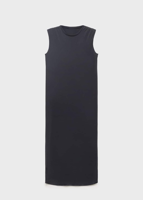 Фото ракурс 3 - Женское черное платье Mango артикул 87039214 95 8 season