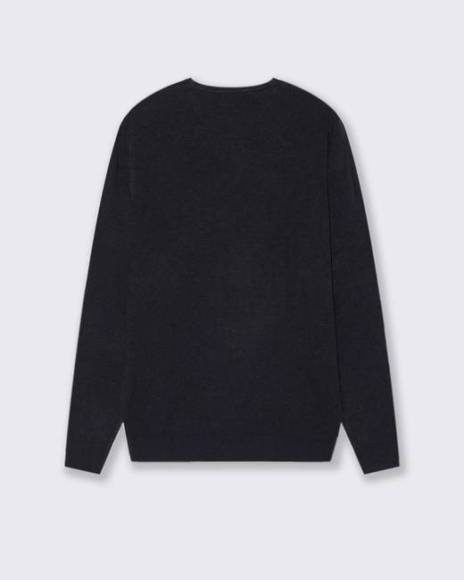 Фото ракурс 2 - Мужской синий джемпер Piazza Italia артикул 65824 Blue FW2025