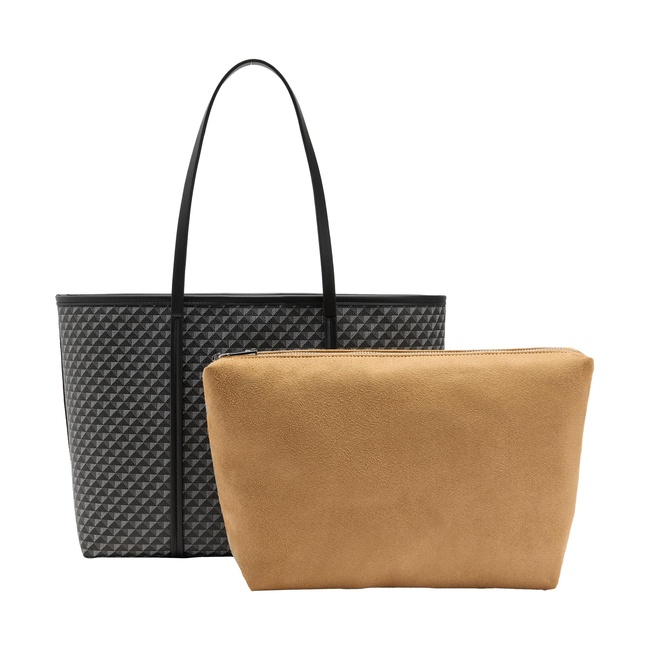 Фото ракурс 3 - Женская черная сумка Parfois артикул 241363 _BK FW2025