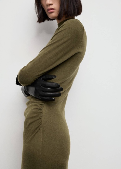 Фото ракурс 7 - Жіноча хакі сукня Mango артикул 17087799 37 1 season