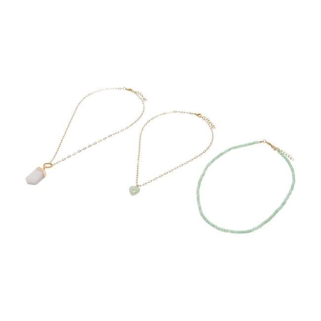 Жіноче золотe намисто Parfois артикул 238763 _LN FW2025 Фото ракурс 3 - Жіноче золотe намисто Parfois артикул 238763 _LN FW2025