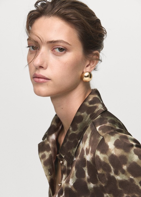 Женское хаки платье Mango артикул 17015824 37 1 season Фото ракурс 4 - Женское хаки платье Mango артикул 17015824 37 1 season