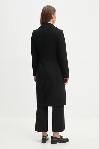 Фото ракурс 2 - Жіноче чорнe пальто Sisley артикул 2JJYLN04Z 700 25A
