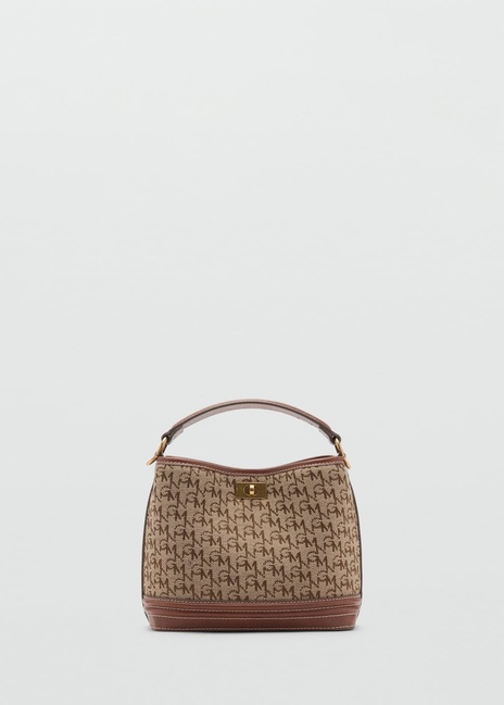 Женская коричневая сумка Mango артикул 87024068 30 8 season Фото ракурс 2 - Женская коричневая сумка Mango артикул 87024068 30 8 season