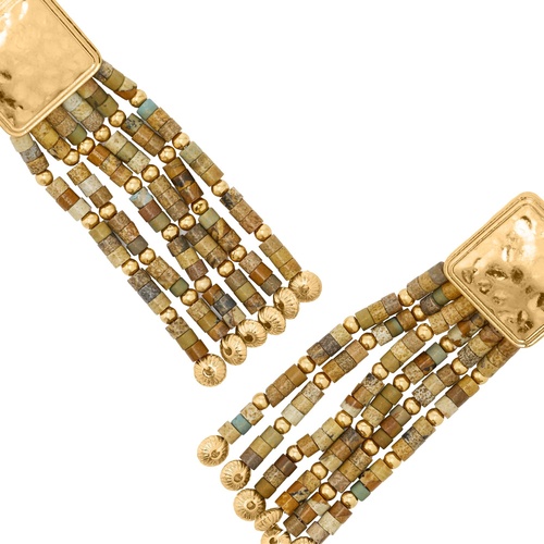 Фото ракурс 2 - Жіночі золоті сережки Parfois артикул 237727 _HM FW2025