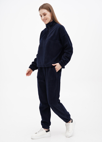 Фото ракурс 1 - Жіночі сині штани EQUILIBRI артикул EL PL Jogger EQ NAVY BLUE FW2024