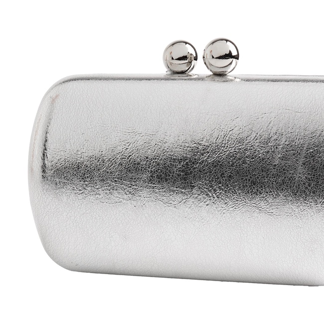 Фото ракурс 2 - Жіноча срібна сумка Parfois артикул 221740 _SV SS2025
