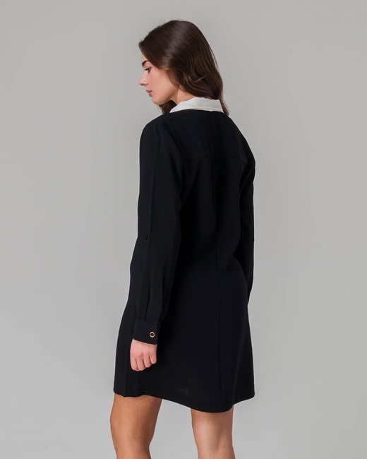 Фото ракурс 2 - Жіноча чорна сукня Piazza Italia артикул 32861 Black FW2025